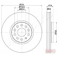 DI-0933C JAPANPARTS Гальмівний диск