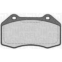 363916060590 MAGNETI MARELLI Комплект гальмівних колодок дисковий гальм