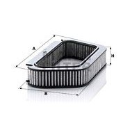 CUK 4136 MANN-FILTER Фільтр повітря у внутрішньому просторі
