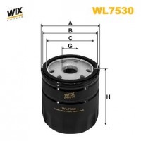 WL7530 WIX FILTERS Масляний фільтр