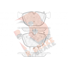 RB1919 R BRAKE КомплеК т гальмівних колодок, дискове гальмо