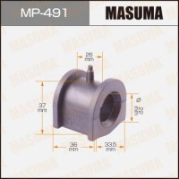 MP491 MASUMA Втулка стабілізатора