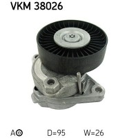 VKM 38026 SKF натяжний ролик, Поліклиновий ремінь