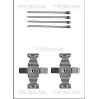8105 231613 TRISCAN Комплектуючі колодки дискового гальма
