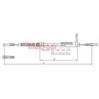 10.9455 METZGER Тросик, cтояночный тормоз