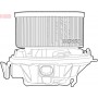 DEA07010 DENSO Вентилятор салону