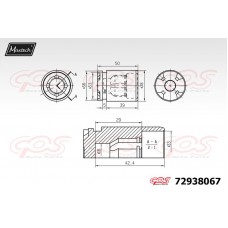 72938067 MAXTECH Поршень корпус скоби гальма