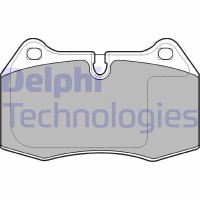 LP1584 DELPHI КомплеК т гальмівних колодок, дискове гальмо