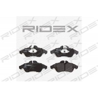 402B0127 RIDEX Комплект гальмівних колодок дисковий гальм