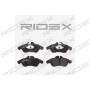 402B0127 RIDEX Комплект гальмівних колодок дисковий гальм