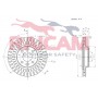 RD01266 RAICAM Гальмівний диск