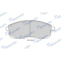 MBF015246 MANDO Комплект гальмівних колодок дисковий гальм