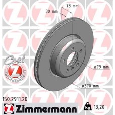 150.2911.20 ZIMMERMANN Гальмівний диск