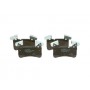 0 986 494 411 BOSCH Комплект гальмівних колодок дисковий гальм