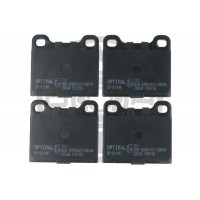 BP-02196 OPTIMAL Комплект гальмівних колодок дисковий гальм