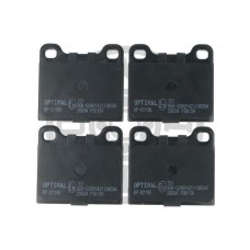 BP-02196 OPTIMAL Комплект гальмівних колодок дисковий гальм