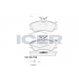 181136-700 ICER Комплект гальмівних колодок дисковий гальм