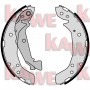 01023 KAWE Комплект гальмівних колодок