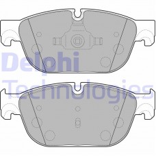 LP2198 DELPHI Комплект гальмівних колодок дисковий гальм
