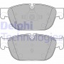 LP2198 DELPHI Комплект гальмівних колодок дисковий гальм