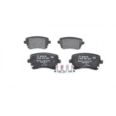 0 986 494 303 BOSCH Комплект гальмівних колодок дисковий гальм