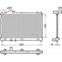 DRM45056 DENSO Радіатор охолодження двигуна
