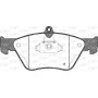 BPA0468.00 OPEN PARTS Комплект гальмівних колодок дисковий гальм