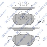 SP1840 Hi-Q Комплект гальмівних колодок дисковий гальм