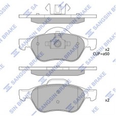 SP1840 Hi-Q Комплект гальмівних колодок дисковий гальм