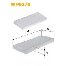 WP9376 WIX FILTERS Фільтр повітря у внутрішньому просторі