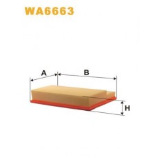 WA6663 WIX FILTERS Повітряний фільтр