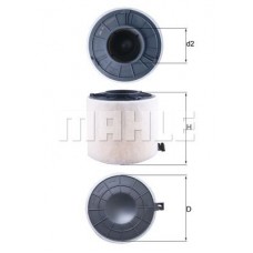 LX 4407 KNECHT Повітряний фільтр