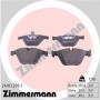 24161.200.1 ZIMMERMANN КомплеК т гальмівних колодок, дискове гальмо