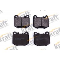 6011166 KRAFT AUTOMOTIVE Комплект гальмівних колодок дисковий гальм