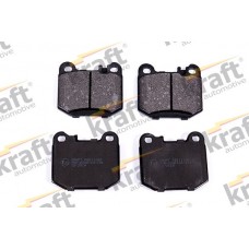 6011166 KRAFT AUTOMOTIVE Комплект гальмівних колодок дисковий гальм