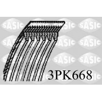 3PK668 SASIC Поліклиновий ремінь