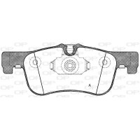BPA1478.10 OPEN PARTS КомплеК т гальмівних колодок, дискове гальмо