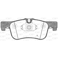 BPA1478.10 OPEN PARTS КомплеК т гальмівних колодок, дискове гальмо