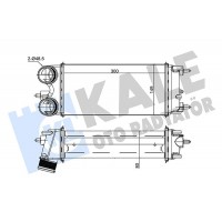 Интеркулер KALE OTO RADYATÖR 309000