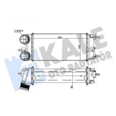 Интеркулер KALE OTO RADYATÖR 309000