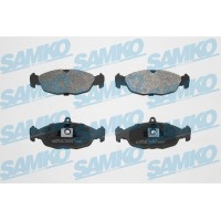 5SP599 SAMKO Комплект гальмівних колодок дисковий гальм