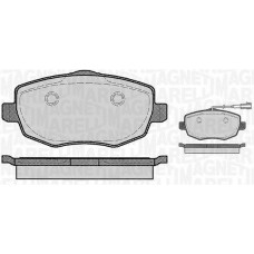 363916060290 MAGNETI MARELLI Комплект гальмівних колодок дисковий гальм