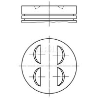 002 74 01 MAHLE поршень