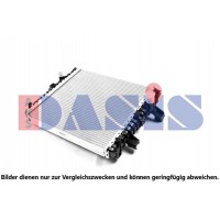 040076N AKS DASIS Радіатор охолодження двигуна