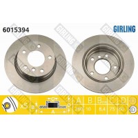 6015394 GIRLING Гальмівний диск
