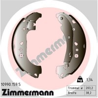 10990.159.5 ZIMMERMANN Комплект гальмівних колодок