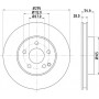 MDC1616 MINTEX Гальмівний диск