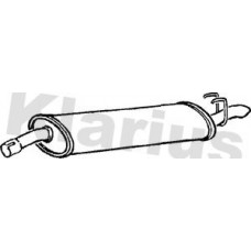 220303 KLARIUS Глушник вихлопних газів кінцевий