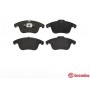 P 24 076 BREMBO Комплект гальмівних колодок дисковий гальм