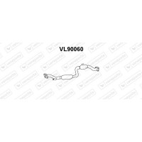 VL90060 VENEPORTE Предглушник вихлопних газів